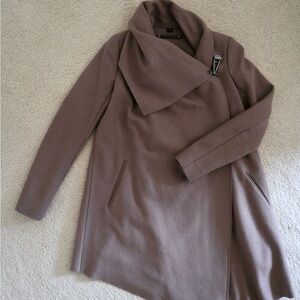 All Saints Monument Eve wool blend coat